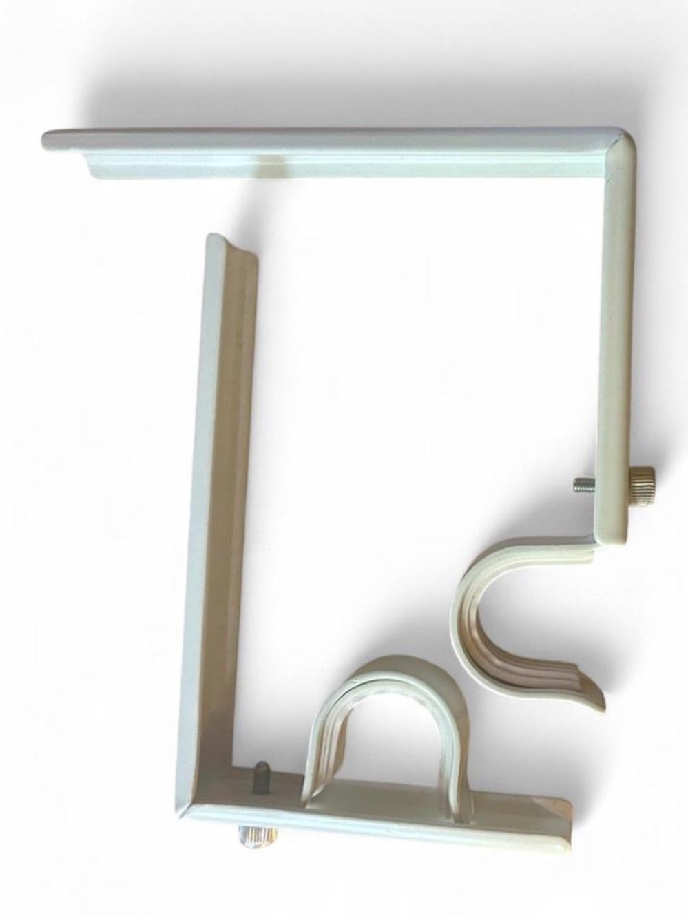 Home Wall Decor Bracket Set in White-Cream by